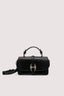 Borsa a mano Velaria mini in pelle stampa rettile 1