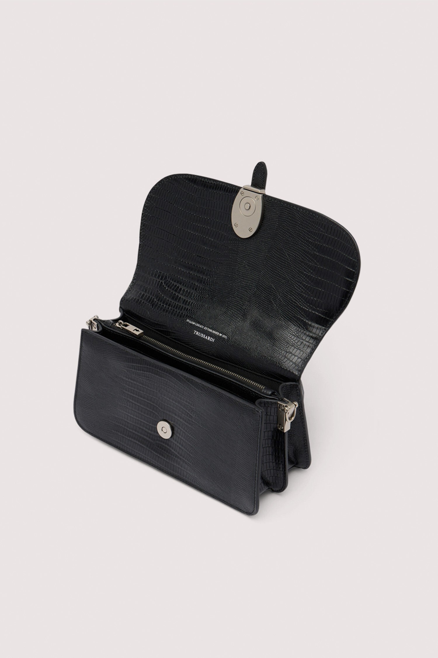 Velaria small top-handle bag in leather – Trussardi