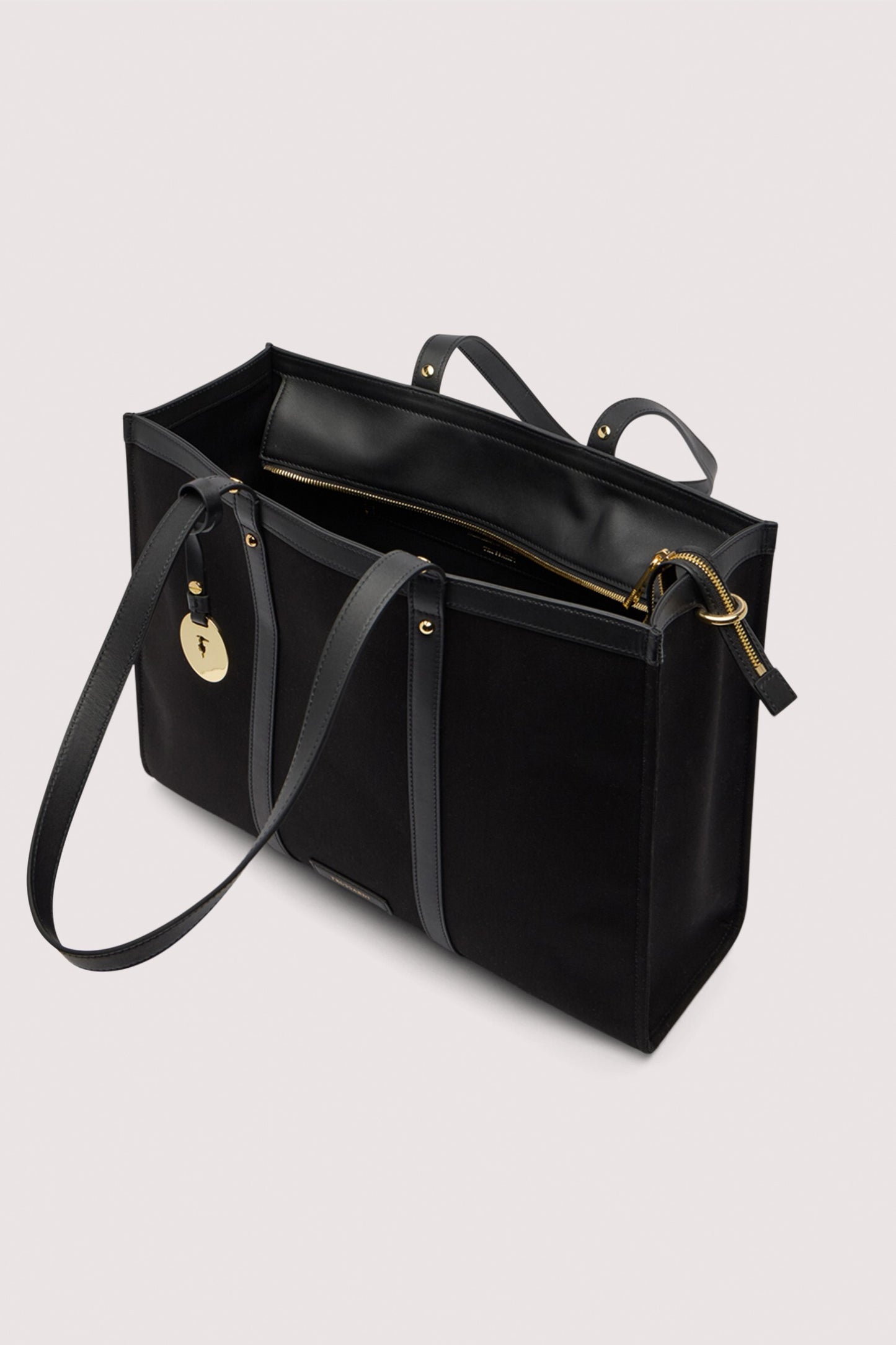 Borsa Elba tote large in canvas 4|ba18588df7ee4af993a5d0f9d81c80372194fb373a31d6c1c92fe82fc6909965