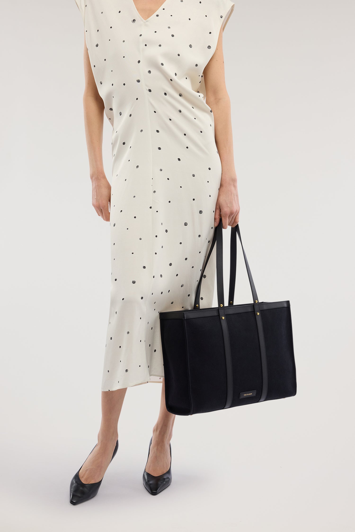 Borsa Elba tote large in canvas 2|5f707b5216ebbe68f1f944322cc0cce8a9e1b802d1e46fa6f2114876cf7d60a5