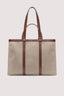 Borsa Elba tote large in canvas 5