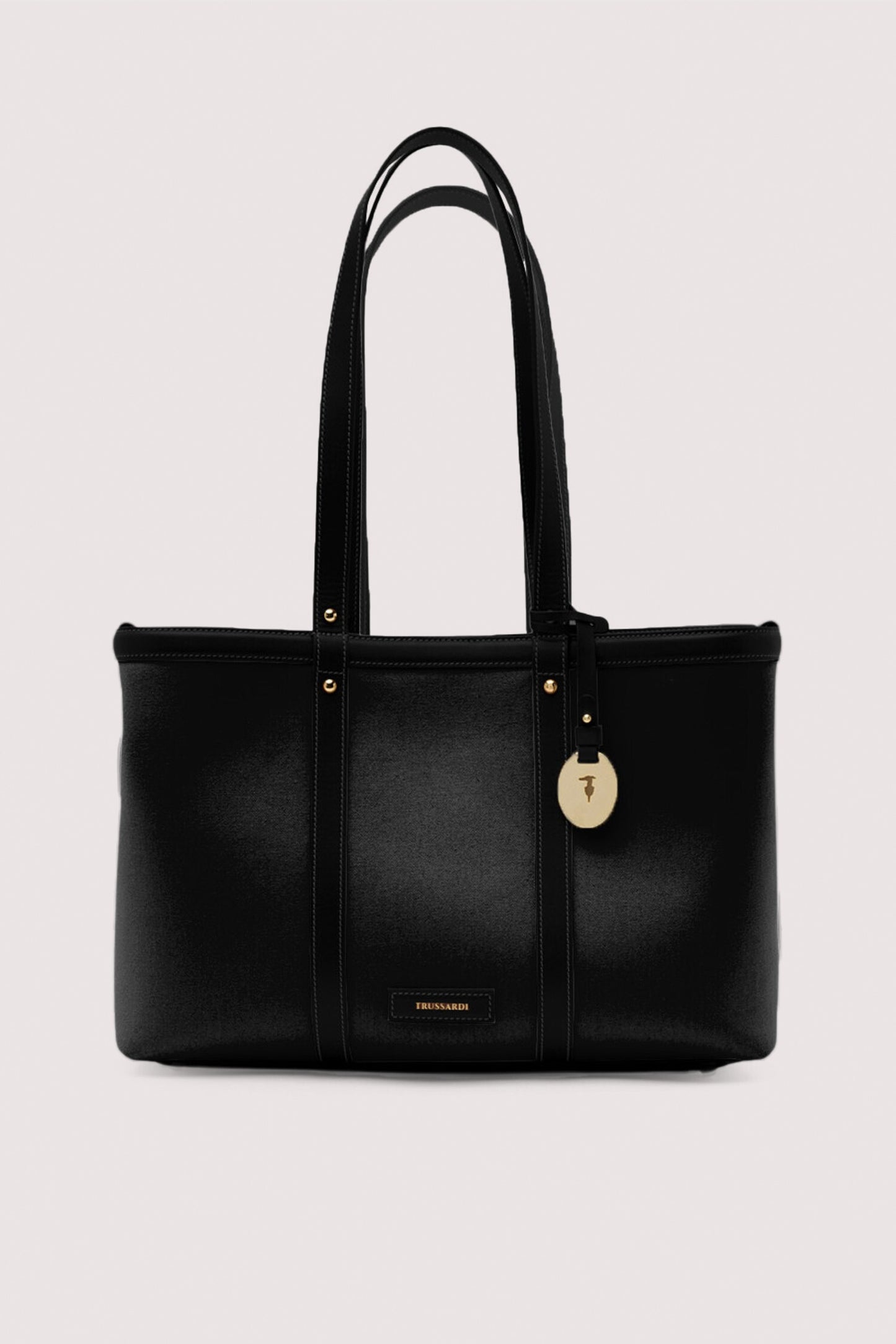 Borsa shopper Elba in canvas e pelle 1|9aa60021ae2cbeebe9e179a58556e0c4602d4284e761c5dbb7fc50c8ba74fbb8