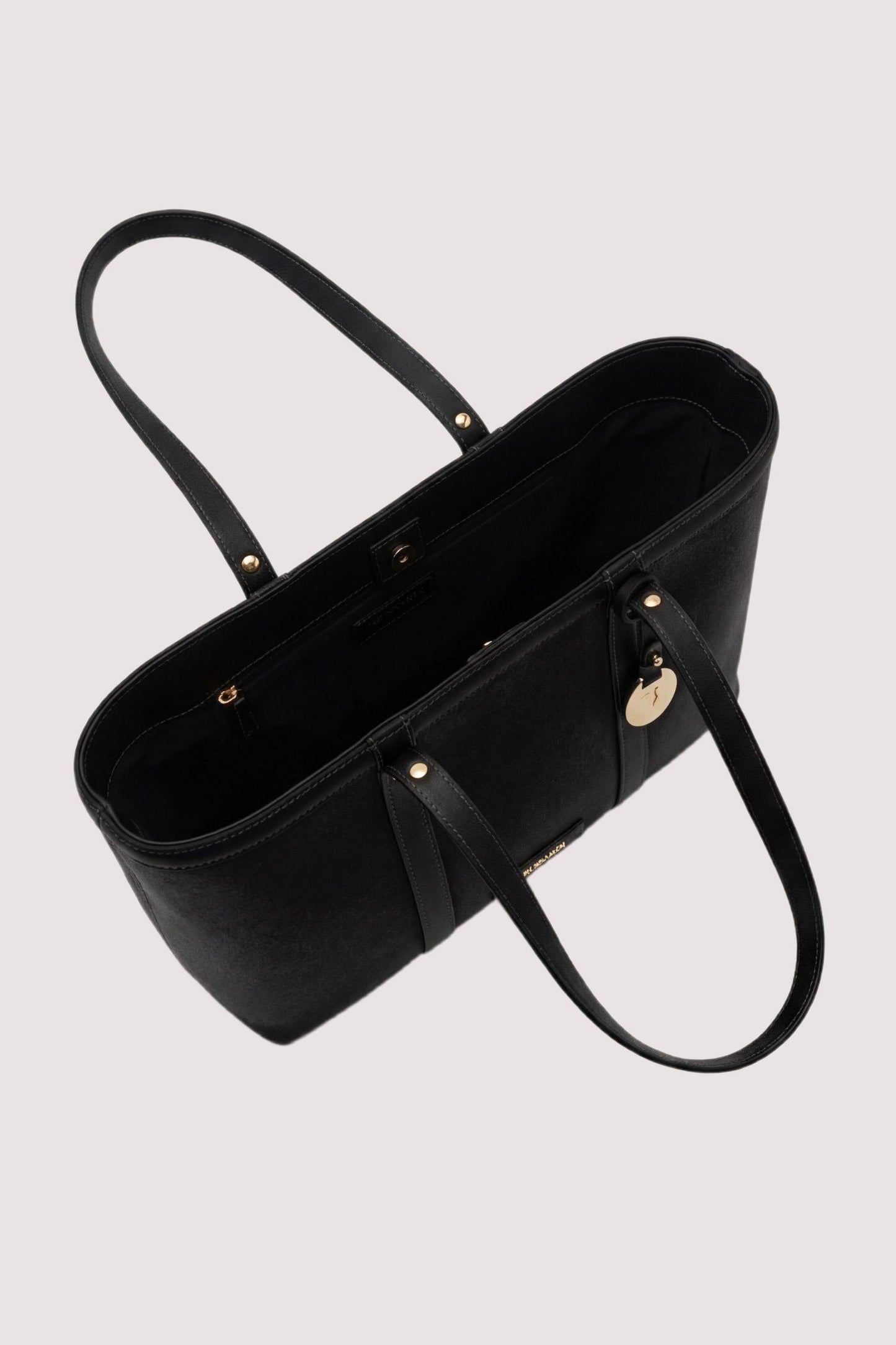 Borsa shopper Elba in canvas e pelle 3|3454bc32a10262cb9ccd33373a32464e4c82e16153b55984514b01a3b75a30c6
