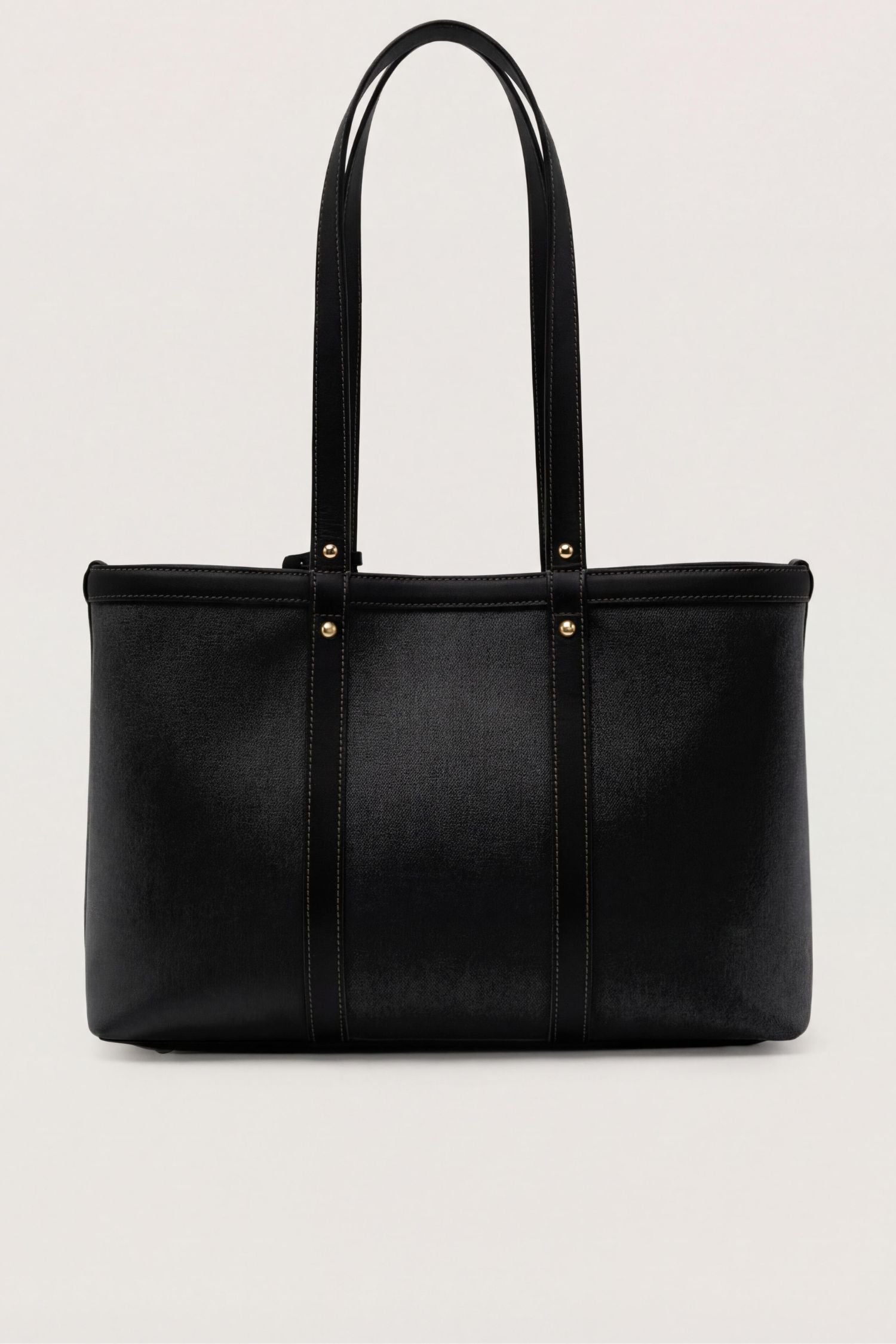 Borsa shopper Elba in canvas e pelle 5|db207f4dacba9e853142ec69679543ae83b4d1027b1fad5a81d83189be84cc65