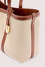 Borsa shopper Elba in canvas e pelle 4