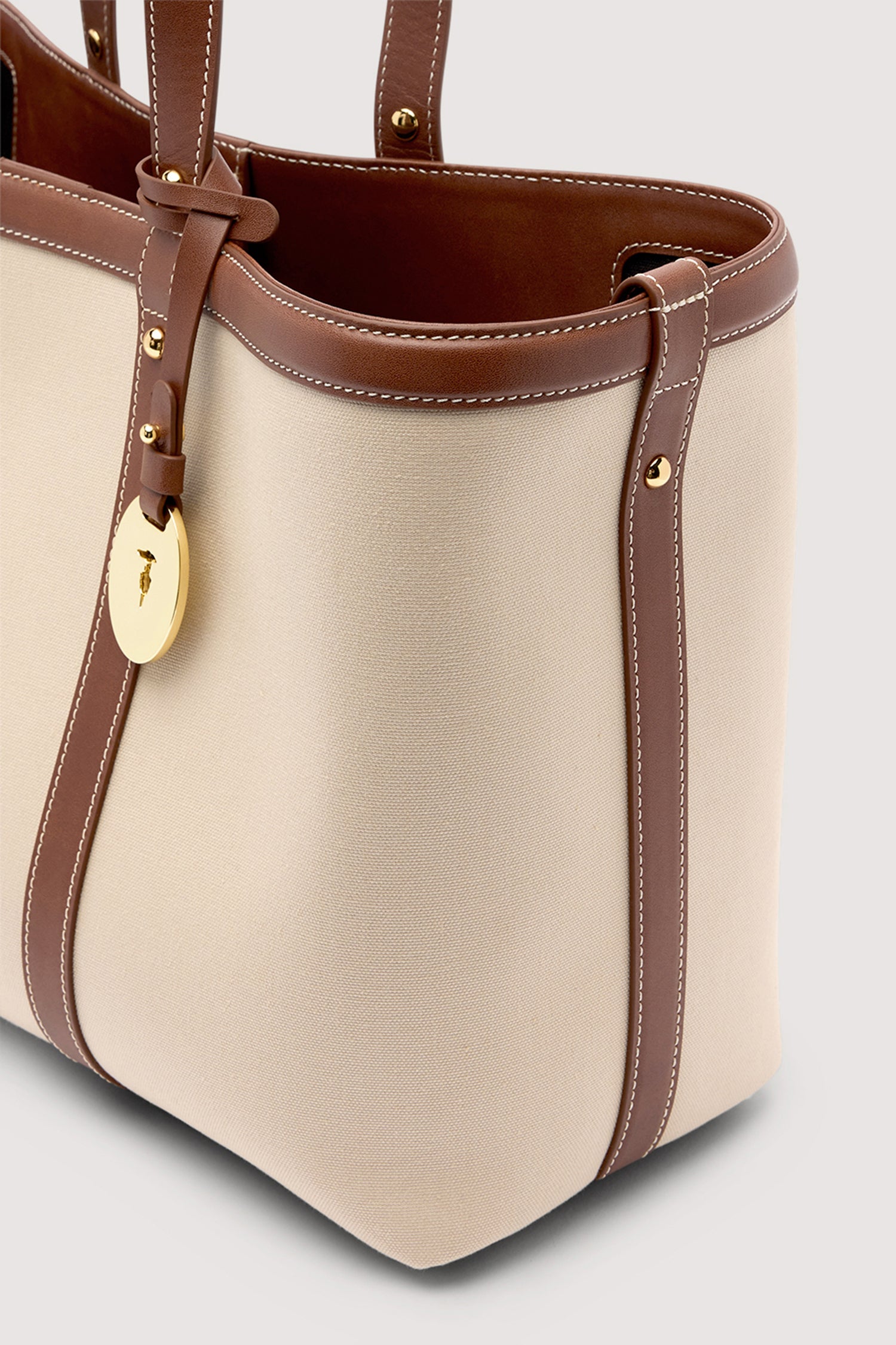 Borsa shopper Elba in canvas e pelle 3|d1c2339199c24c6153898406fe3c3ad8cfc25feea5e5ac73d86461ec18a76969