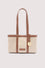 Elba small canvas shopper bag