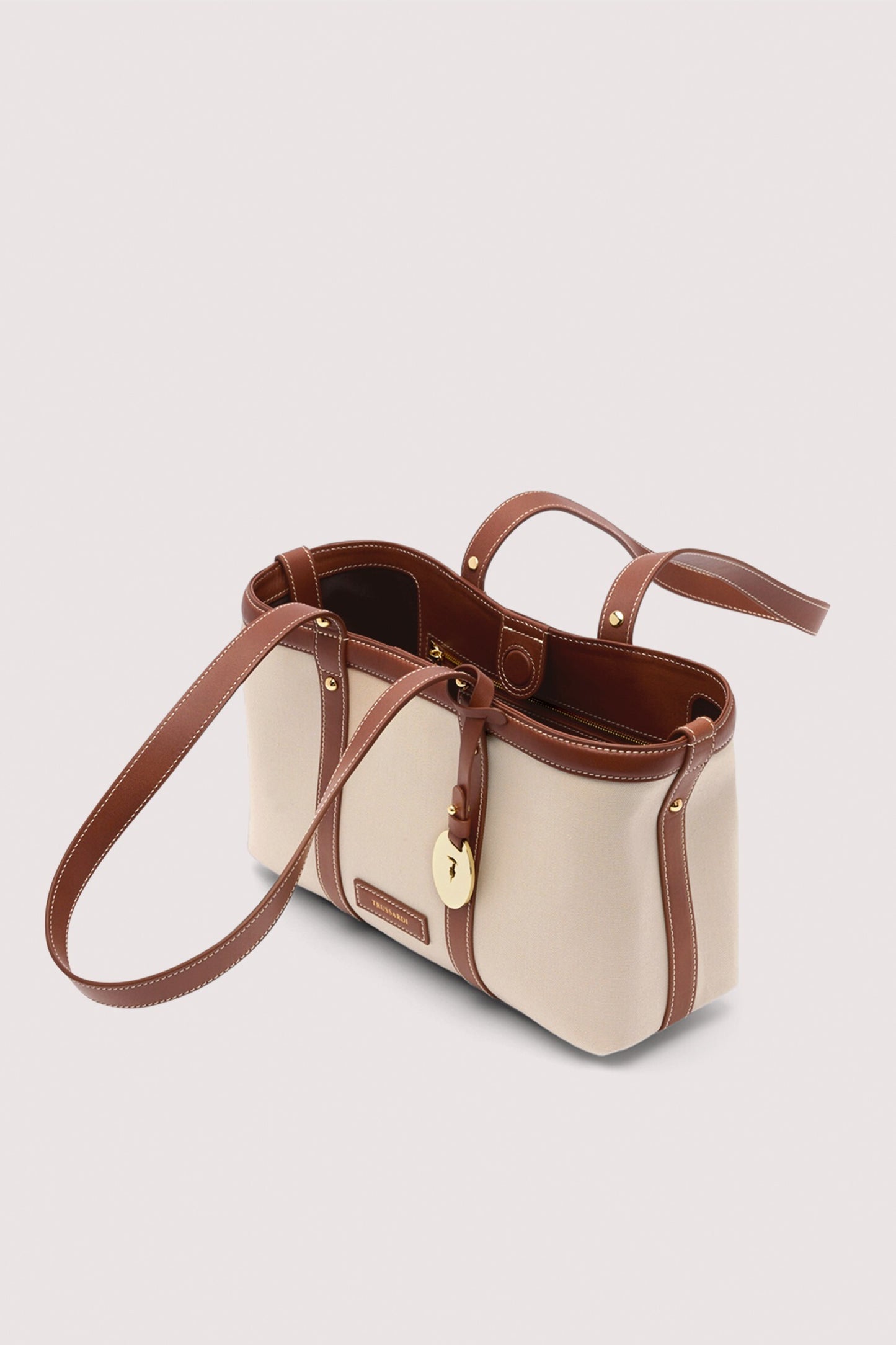 Borsa Elba shopper small in canvas 3|27272e9a29d70233133dfc63a3754123382049ef7dee35a648059bbf233c4636