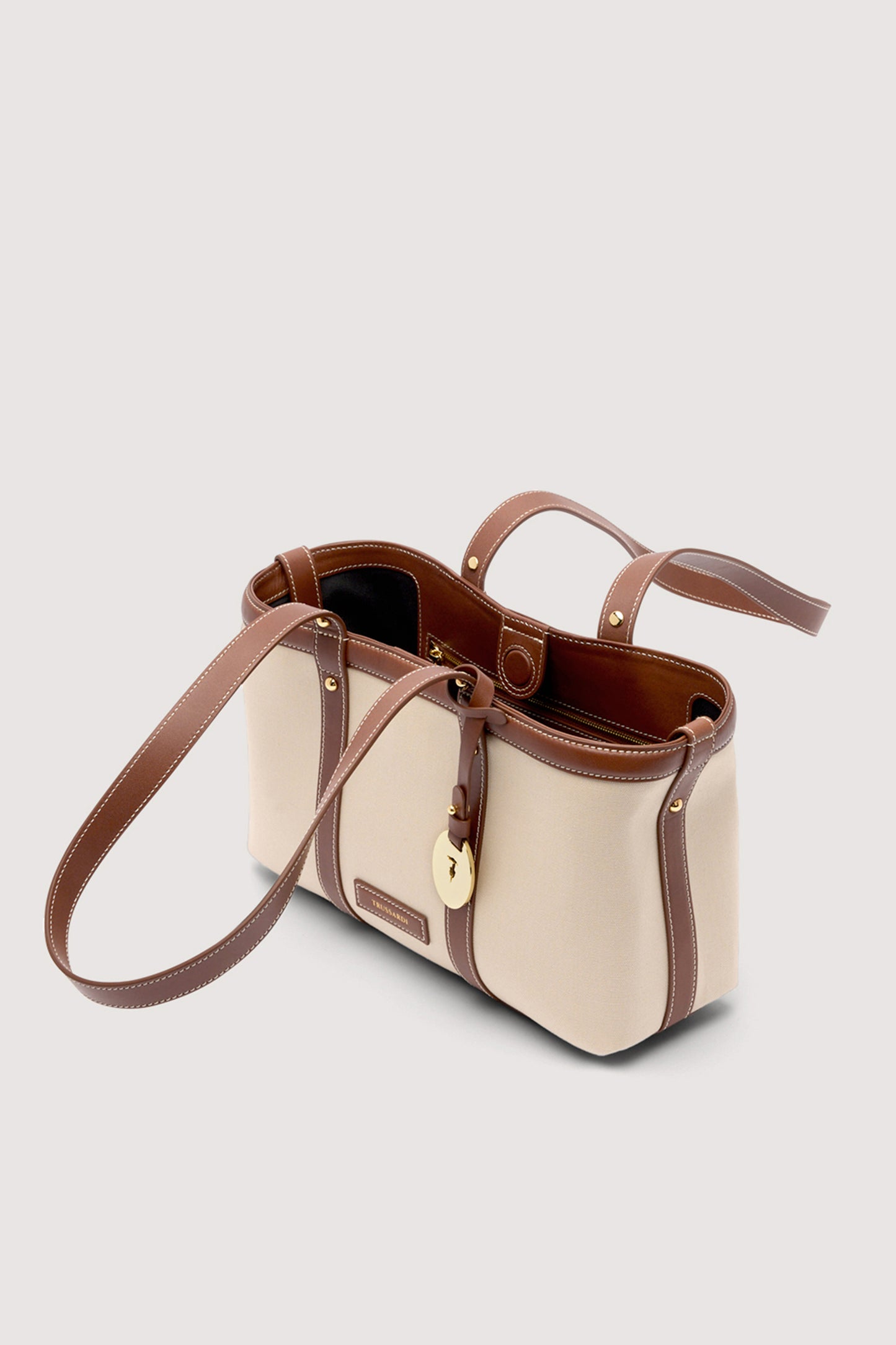 Borsa Elba shopper small in canvas 2|1d10d633dcebb45c47cda372d55c512e32111b147a16c09ae660e10d1312f368