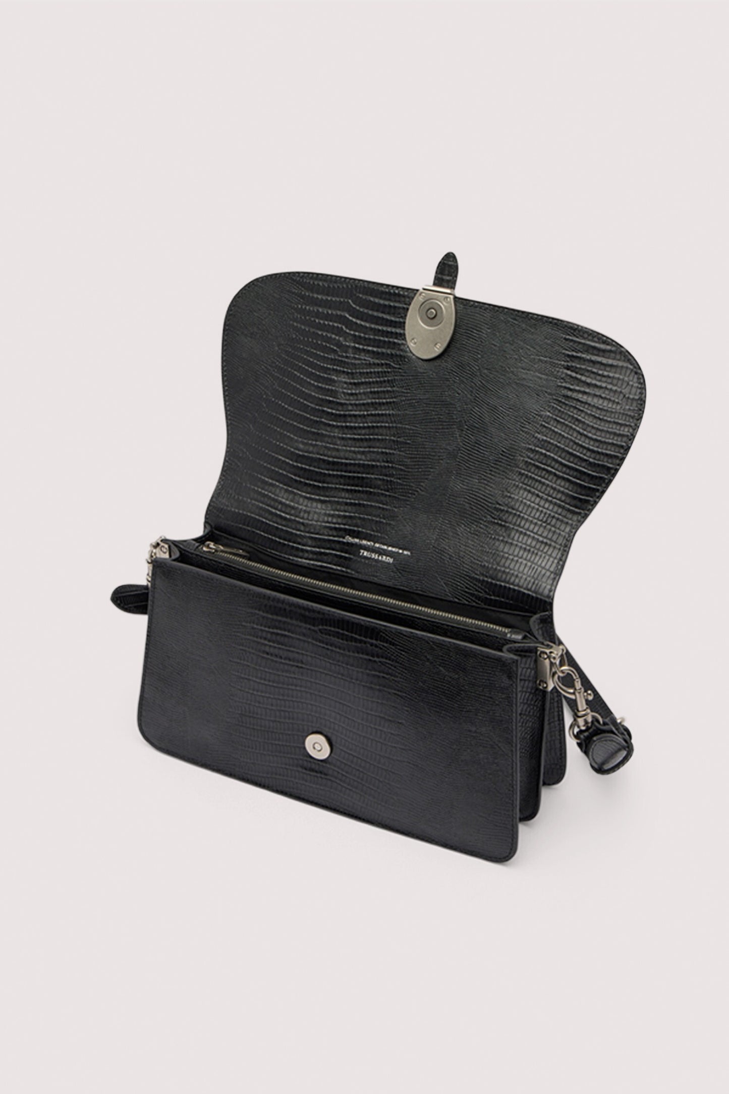 Borsa a spalla Velaria in pelle stampa rettile 3|8402b9d9fc951439c64b852a9aad8f1a6d2db75ddad7644aa62b6446332319a8