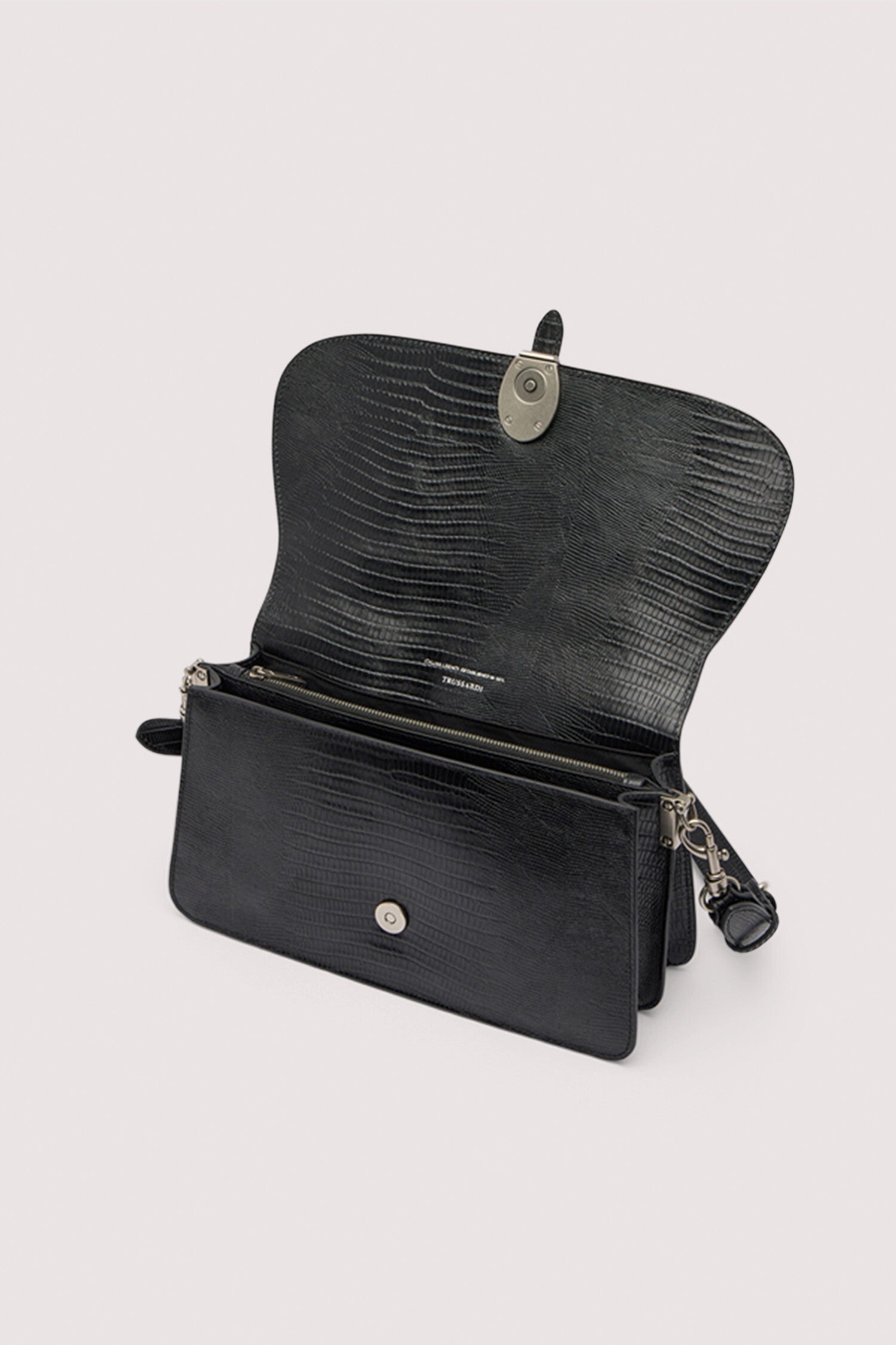 Borsa a spalla Velaria in pelle stampa rettile 3|8402b9d9fc951439c64b852a9aad8f1a6d2db75ddad7644aa62b6446332319a8