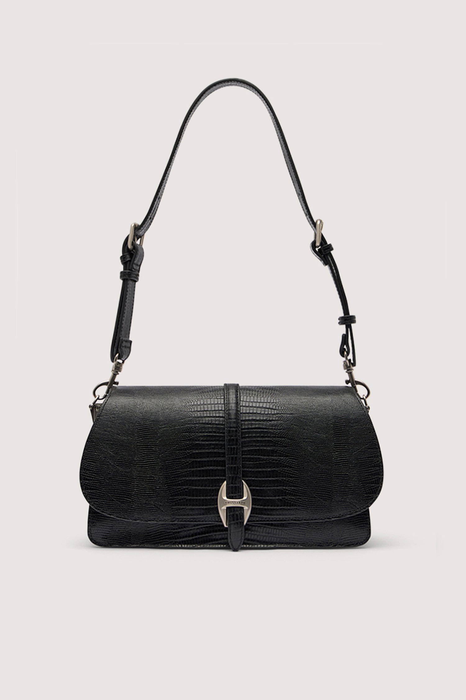 Borsa a spalla Velaria in pelle stampa rettile 1|c752484a19721a4155464c93cfd06cb33fd6fada28e90c000e8908d940b9cc6d