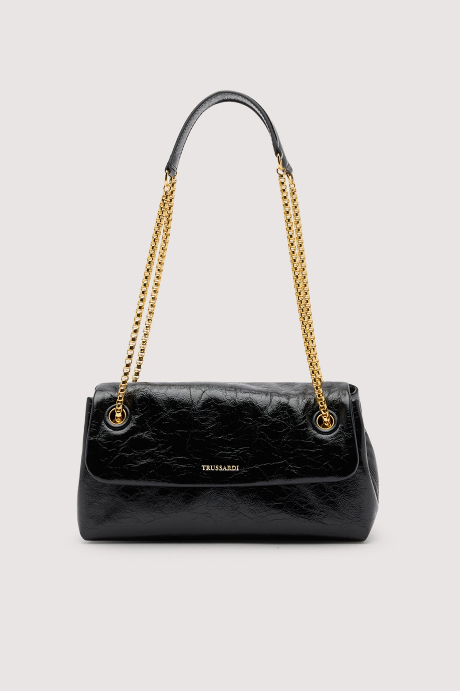 Borsa a tracolla Orbita mini con catena in pelle 1|f457a57da5d5c8cab09d53cc7868287abdb437bc58619d7c715c2287cfba15a1